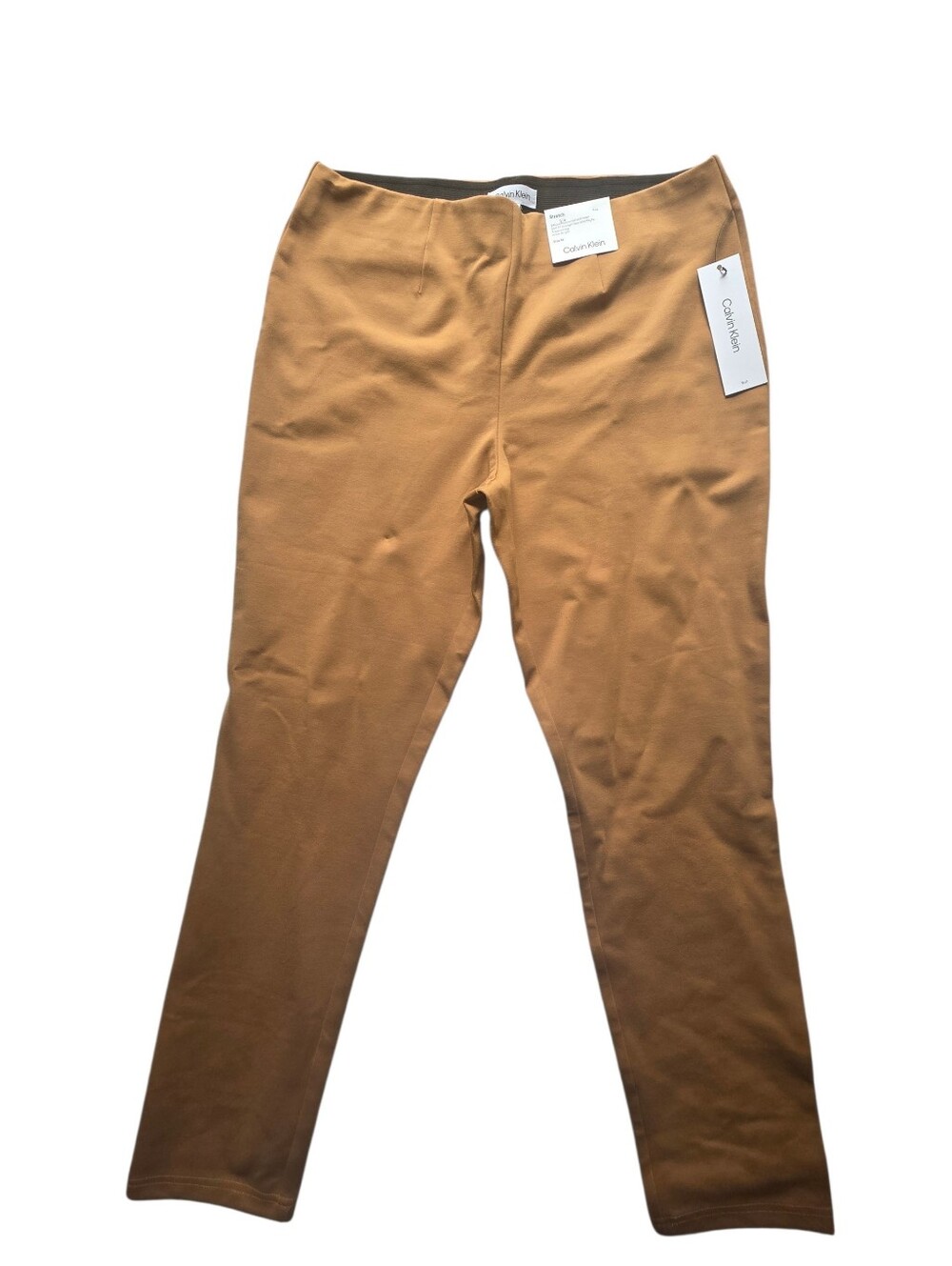 Calvin Klein Tan Stretch Knit Pants